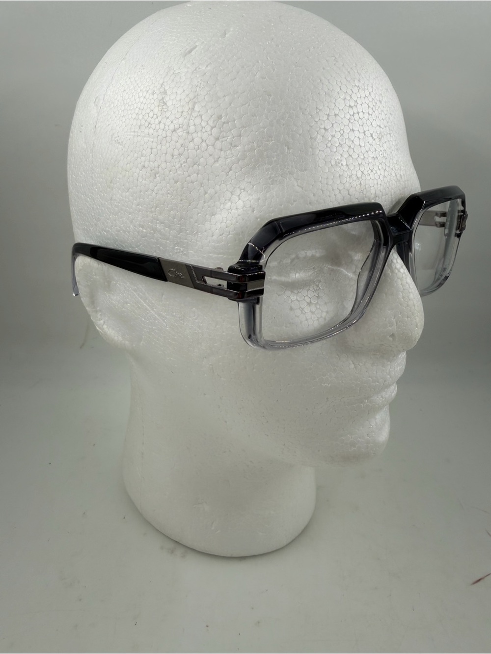 Cazal Men’s 6037 Square Full Rim Glasses - E Grey-Gunmetal